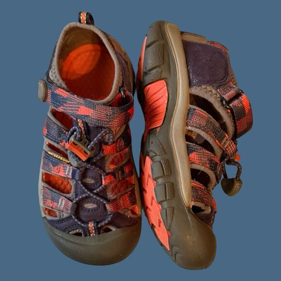 Toddler Keen Newport H2 Dress Blue Koi Sneaker Sandal Size 12 C - Picture 6 of 11
